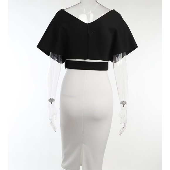 Fashion 2 color midi Dress new size S, M, L, XL, XXL Available Strech Material. - Picture 5 of 15